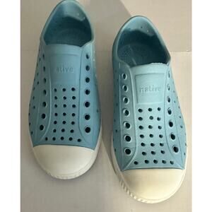 Native Shoes Jefferson Slip-On Blue - Washable and Perfect for Summer Size C 12